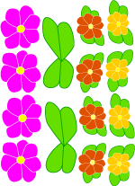 Crafts for Kids: Hawaiian Lei Flower Necklace, Printable Luau Crafts