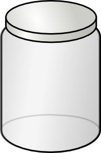 Glass Jar Clip Art - vector clip art online, royalty ...