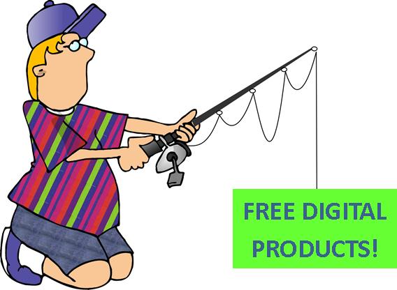 Fishing for free digital products