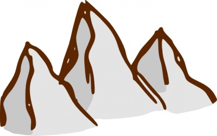 Rpg Map Symbols Mountains clip art vector, free vector graphics ...