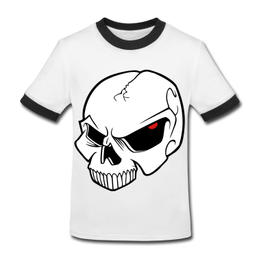 Evil Skull (3c, Skulls) T-Shirt ID: 5398702