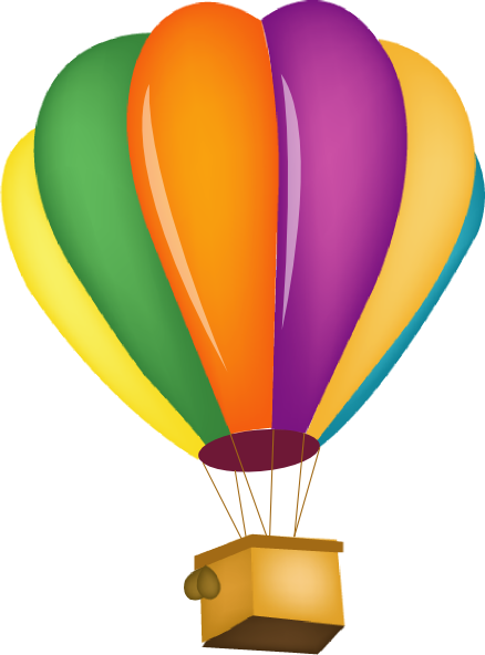 Hot Air Balloon clip art - vector clip art online, royalty free ...