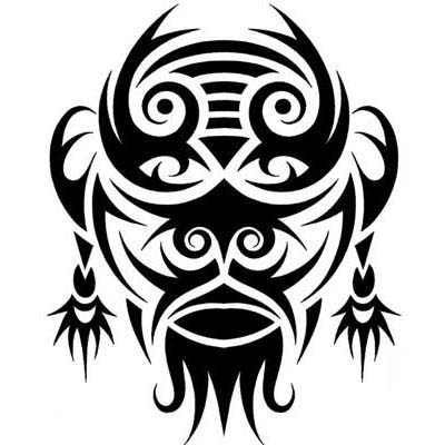 African Mask Tattoo | Tattoobite.com