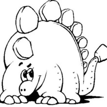 Stegosaurus coloring pages : 12 free Prehitoric Animals coloring ...