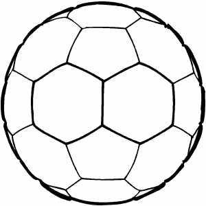 Soccer Ball Pictures To Color - ClipArt Best