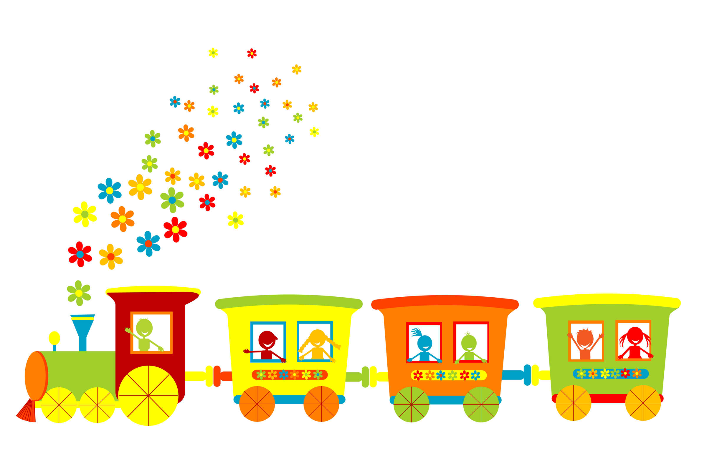 Image of Choo Choo Train Clipart #6515, Train Track Border Clipart ...