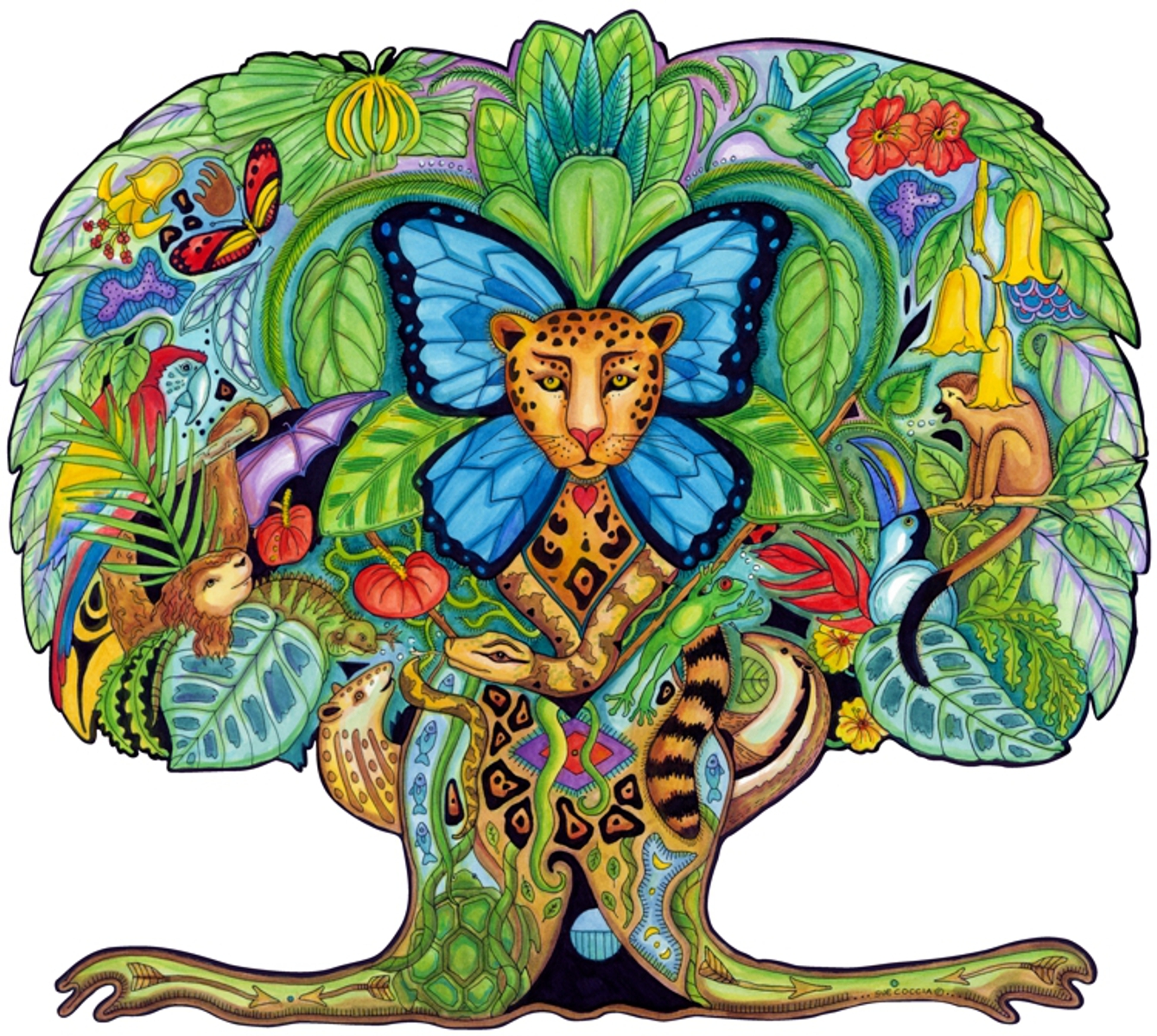 Tree of Life - Wooden Jigsaw Puzzle - Liberty Puzzles - Made in ...