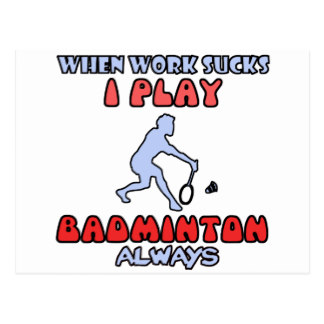 Badminton Design Postcards | Zazzle