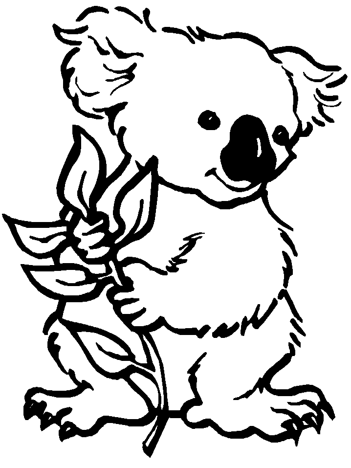 Koala Outline | Free Download Clip Art | Free Clip Art | on ...