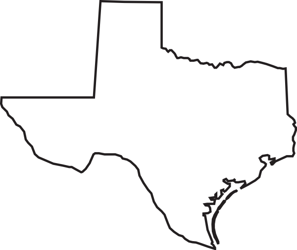 6 Best Images of Texas State Outline Clip Art Printable - Texas ...