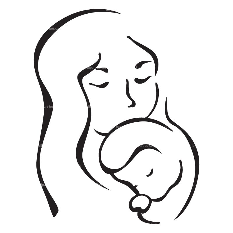 Mother And Baby Clipart Images