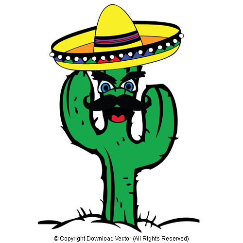 Mexican Cactus Clipart