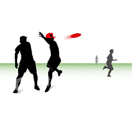 Ultimate Frisbee Clipart