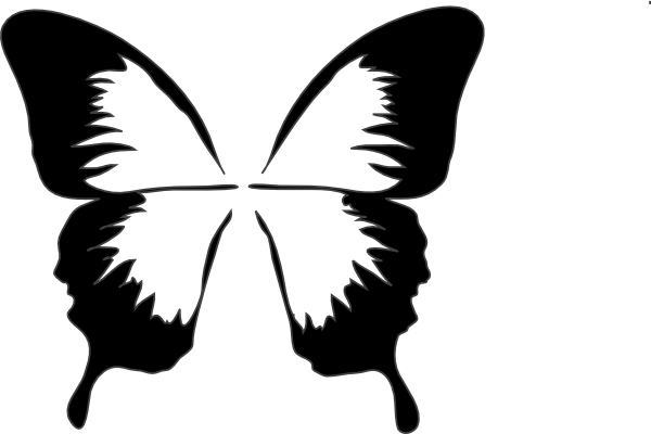 Butterfly Silhouette Clip Art