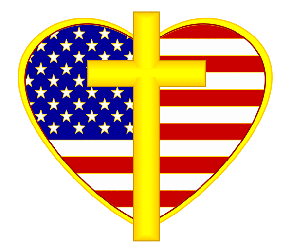 Cross flag clipart