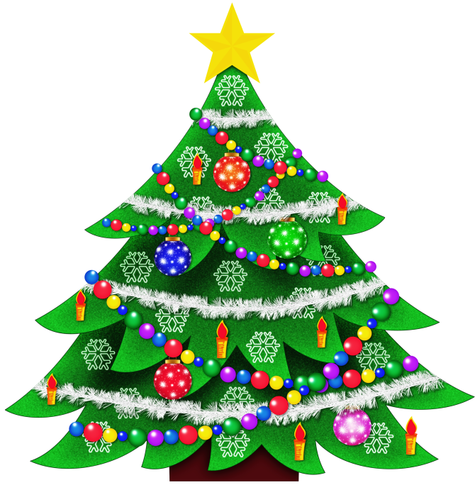 Clipart xmas trees - ClipartFox