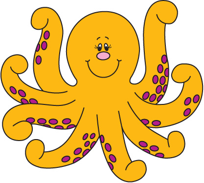 Clipart of octopus - ClipartFox