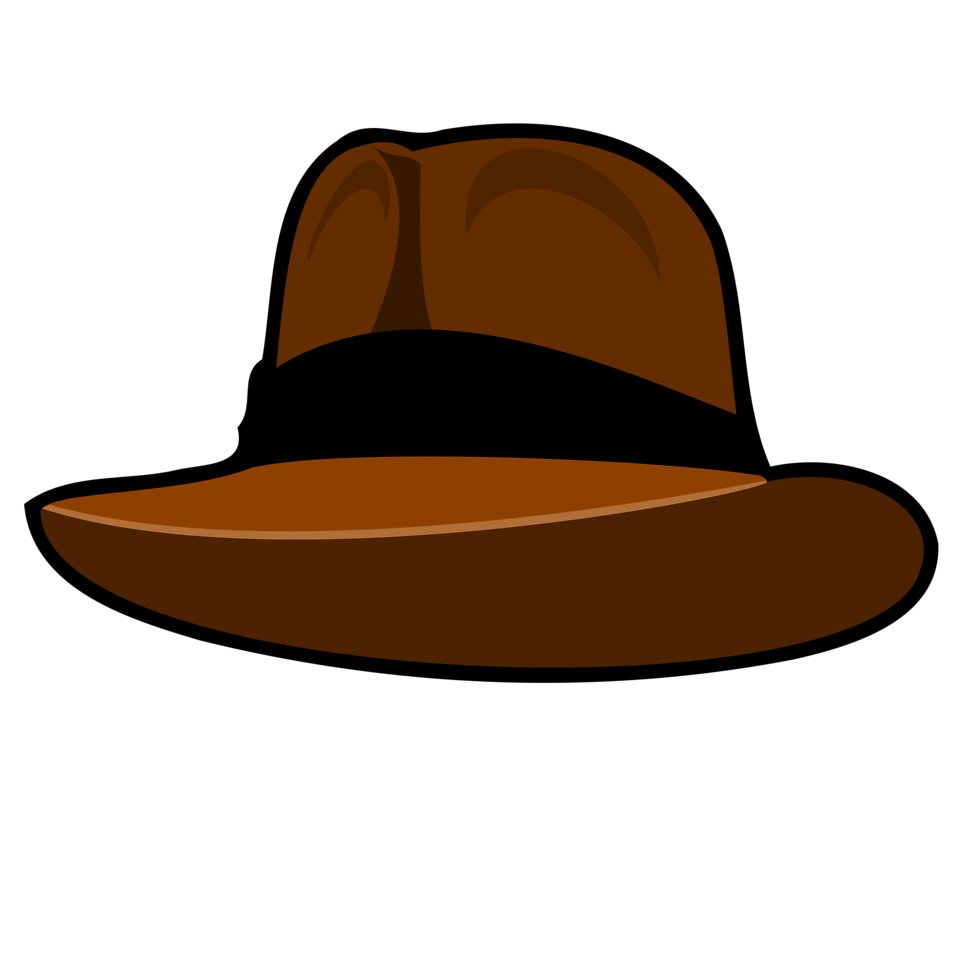 Clothes Of Hats Clipart