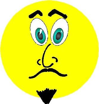 Worried Smiley Face Clipart - Free to use Clip Art Resource