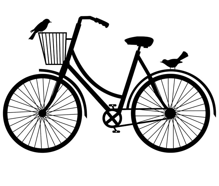 Bike Stencils - ClipArt Best