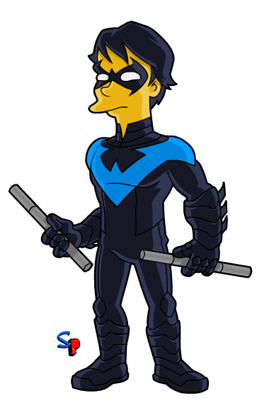 Springfield Punx: Red Robin & Nightwing