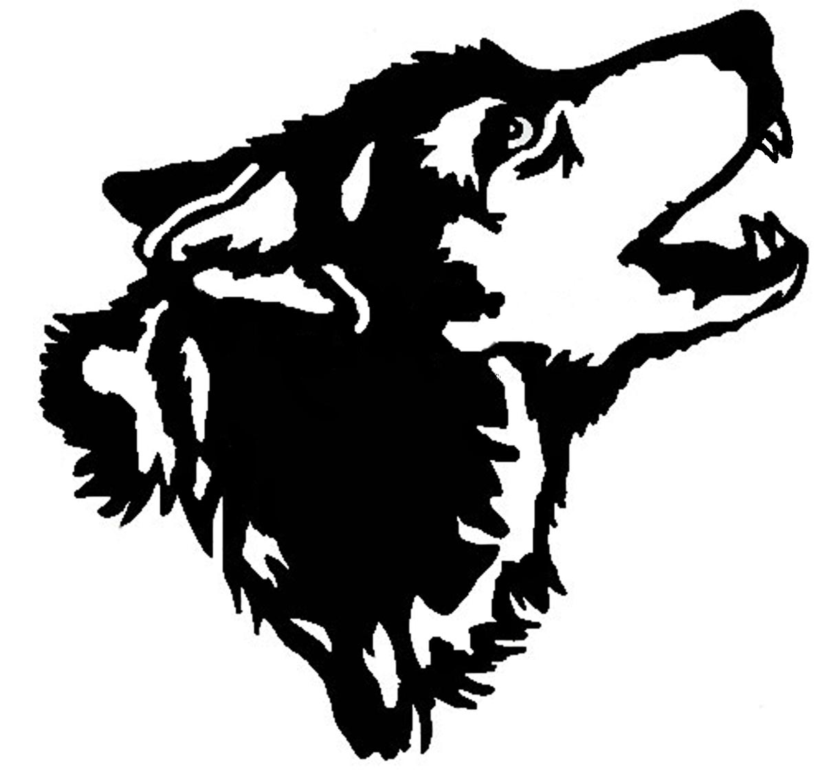 Wolf Head Clipart - Tumundografico