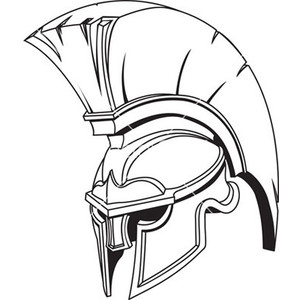 Roman gladiator helmet vector 264293 by Vectron | Royalty Fr ...
