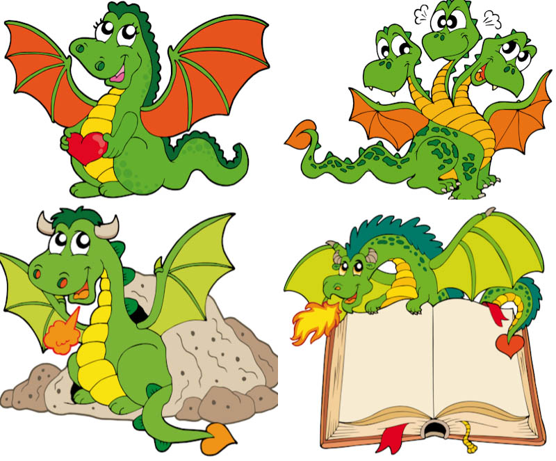 Pictures Of Cartoon Dragons