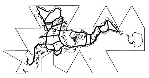 World Map Line Drawing - ClipArt Best