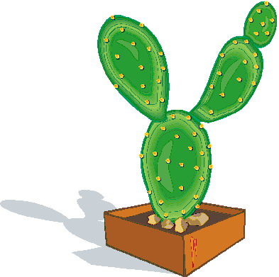 Cactus clip art - Clipartix