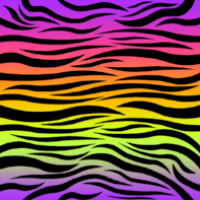 Rainbow Zebra Pattern Kawaii Background Colorful Pictures, Images ...