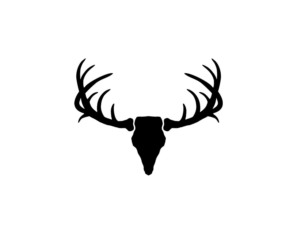 deer horn clipart