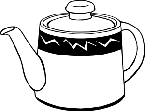 Tea Pot Clip Art - vector clip art online, royalty ...