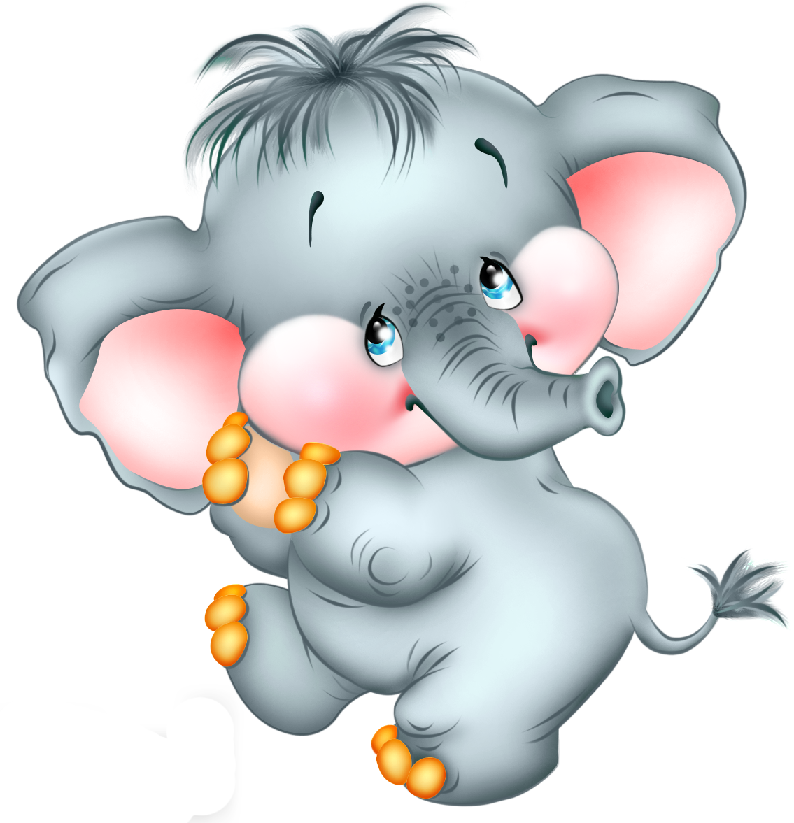 Cute Animated Elephants - ClipArt Best