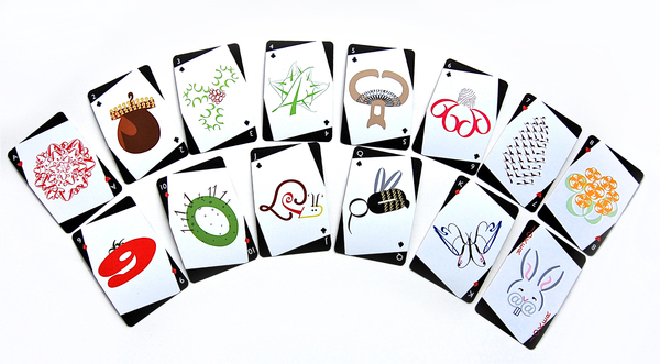 B?hance: Typographic Playing Cards by Jenna Taylor | PLAYING CARDS ...
