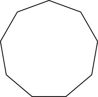 Regular Nonagon | ClipArt ETC