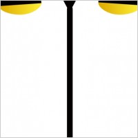 Illustrator street lamp vector Free vector for free download ...