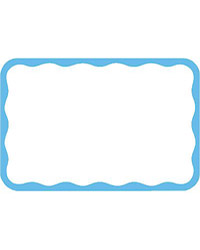 The Party Source Search - AMSCAN BLUE BORDER NAME TAG