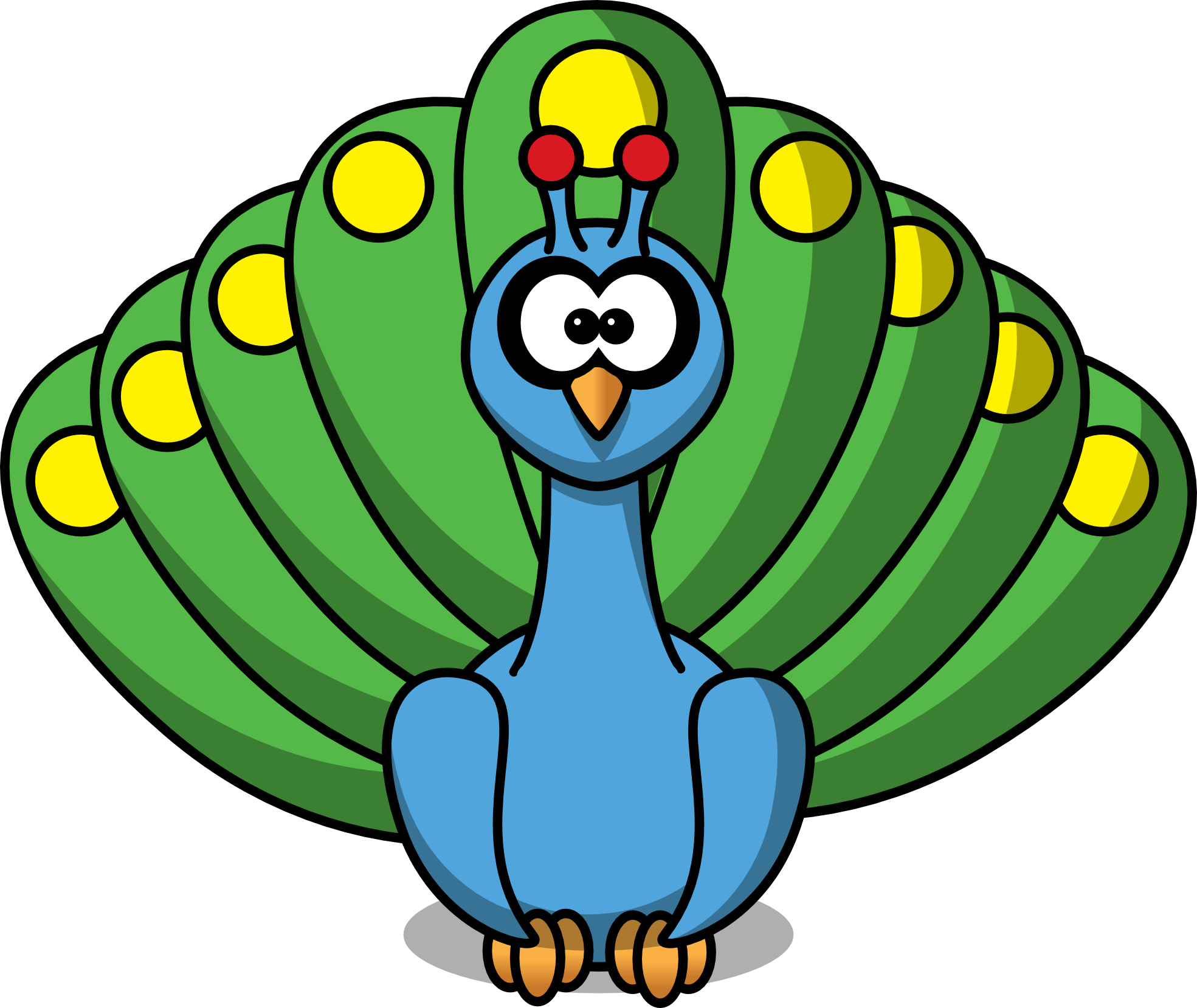 Peacock Clipart - Free Clipart Images