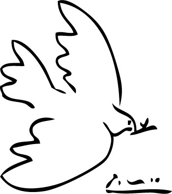 The Dove of Peace - Pablo Picasso | Line drawings | Pinterest