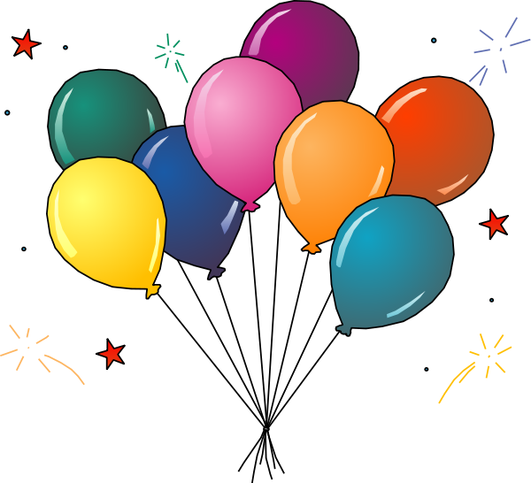 Balloons clipart gif