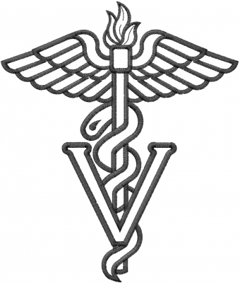 Veterinary medical symbol clipart