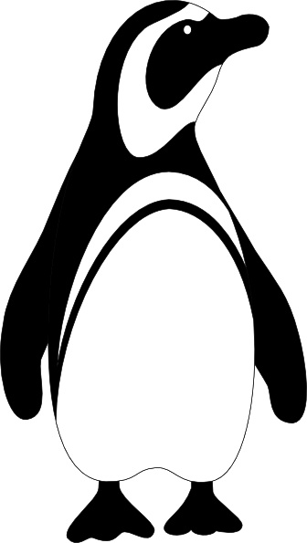 Pinguin Tux clip art Free vector in Open office drawing svg ( .svg ...