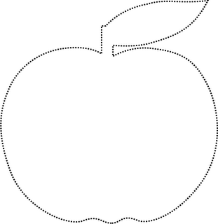 Template for an Apple | Wycinanki | Pinterest