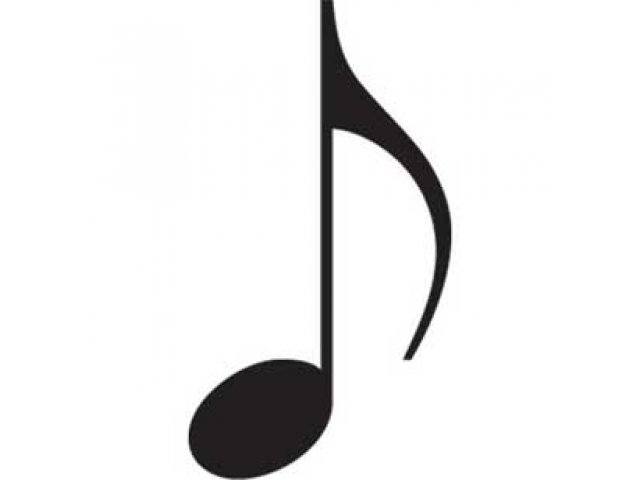 Single Musical Notes - Free Clipart Images