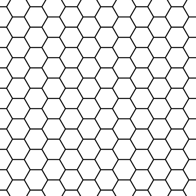 Gallery For > Hexagon Outline