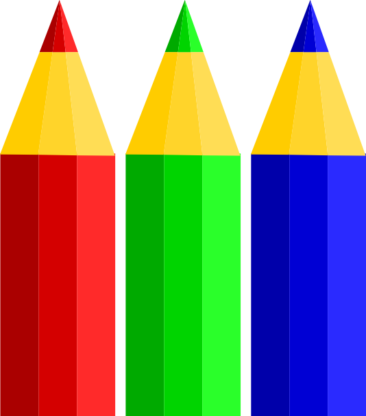 Colored Pencils Clipart