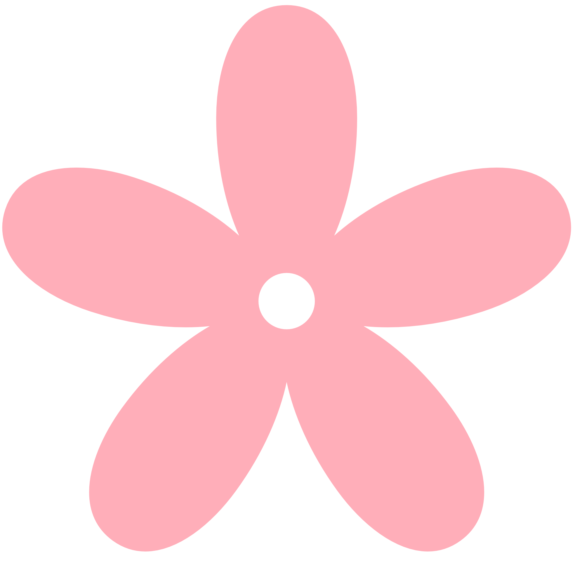 Pink Flowers Cartoon