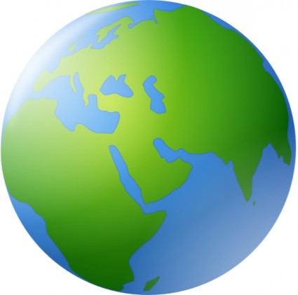 Earth Globe Clip Art