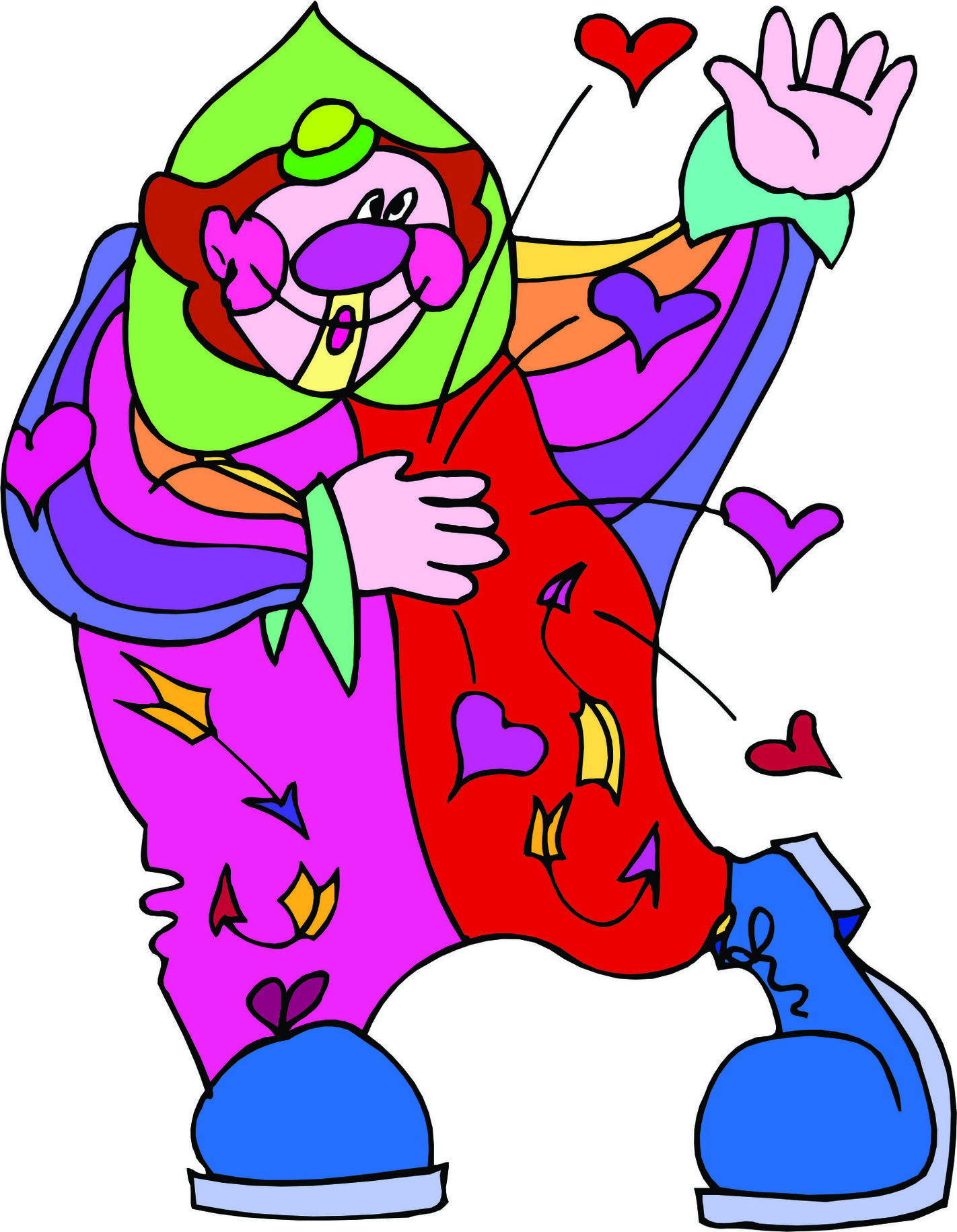 Cartoon Clown Pictures Clipart - Free to use Clip Art Resource